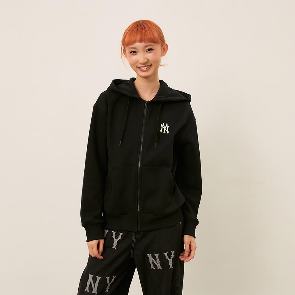 New MLB New York Yankees Basic Collection 24FW Sweatshirt Unisex Black 3ATRV0246-50BKS