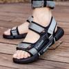 Mode Mode Herren Sandalen Sommer Outdoor Freizeit Strandurlaub Sandalen Schuhe für Herren Bequem Leicht Innenbereich Freizeitschuhe Männlich