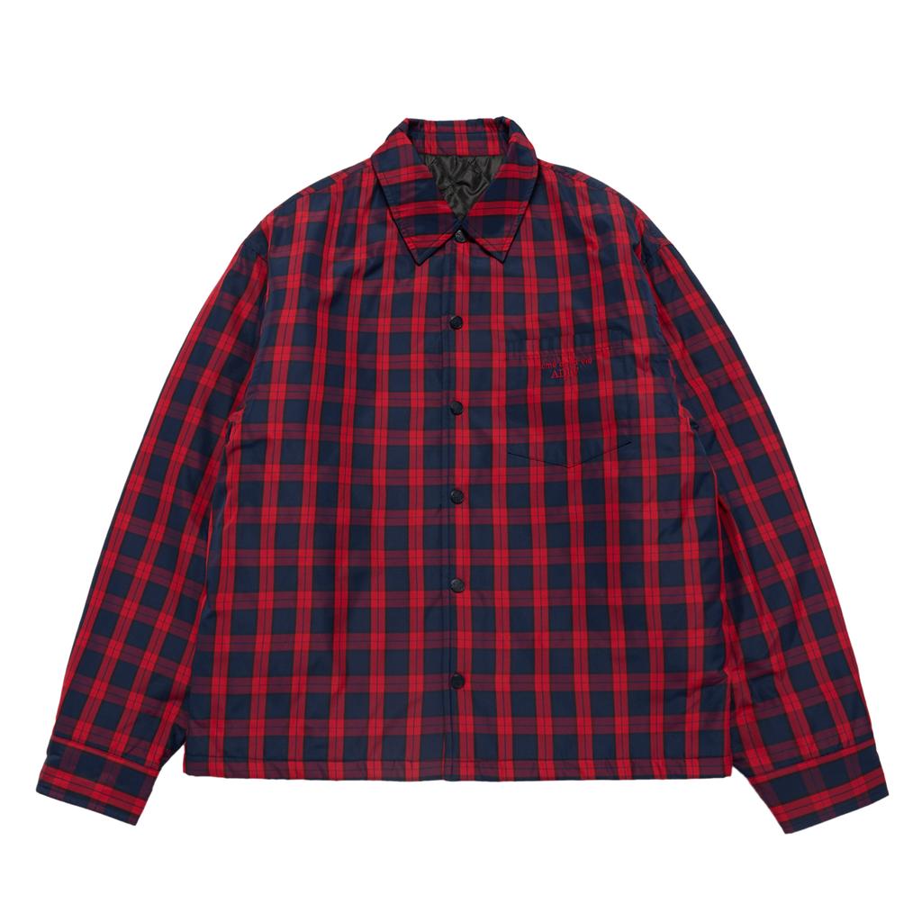 Acme De La Vie Basic Logo Check Quilting Coach Jacket