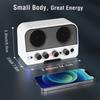 5W Rechargeable Electric Guitar Amplifier Clean&Overdrive Effects Bluetooth 5.0 Portable for Daily Practice Mini Guitar Amp