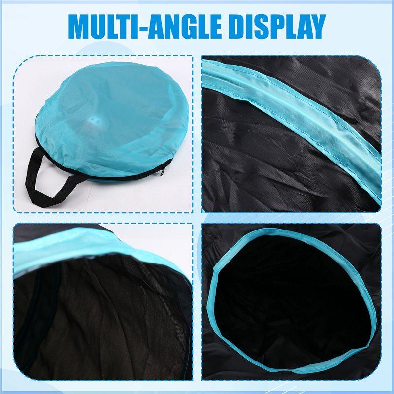 Wear-Resistant Cat Play Tunnel Foldable Cat Tunnel Crinkle Playing Cats Guinea Pig Rabbits Funny Cat Supply