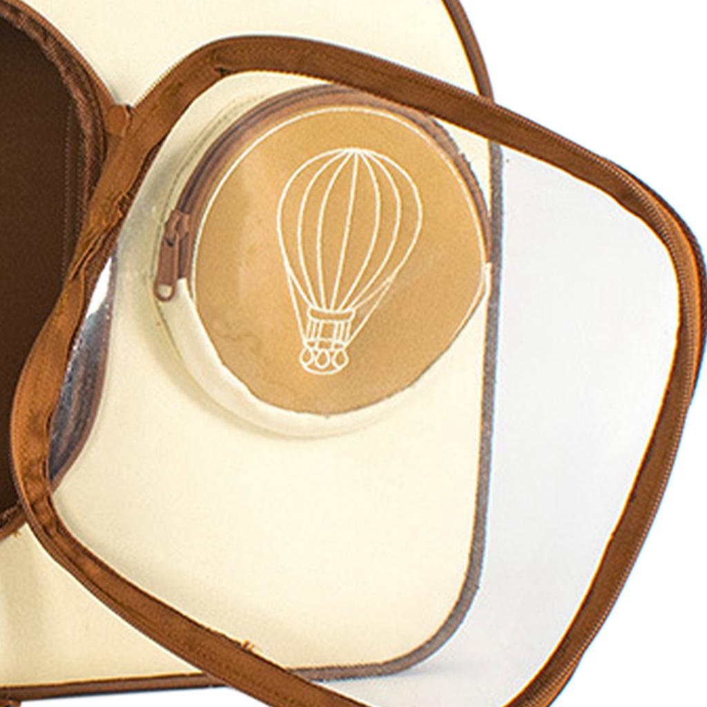 Cat Carrier Backpack Large Capacity Ventilate Transparent Window Cat Travel Bag for Outdoor Travel