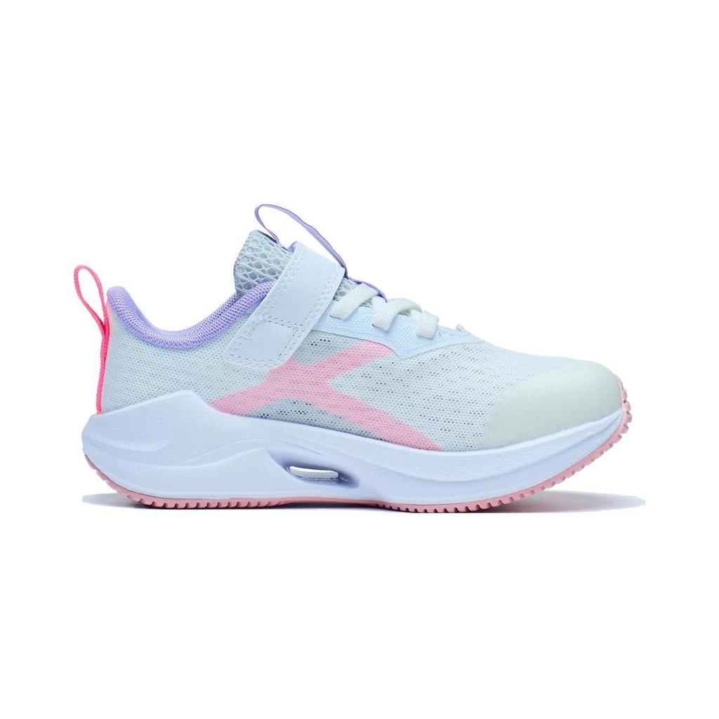 LiNing Ultra Light 20 Non-Slip Wear-Resistant Low-Top Running Shoes Kids Shoes White Pink YKNT052-8