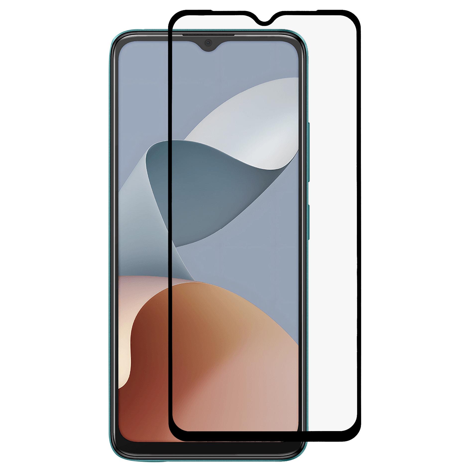 

Для ZTE Blade A34 захисна плівка для екрану 9D з боковим клеєм проти подряпин, прозора плівка із загартованого скла As Shown A