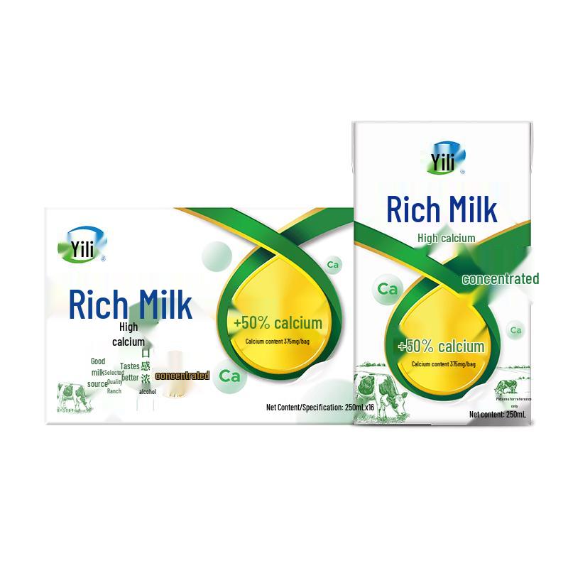 Yili Zhennong High Calcium Milk Drink (16 x 250ml)