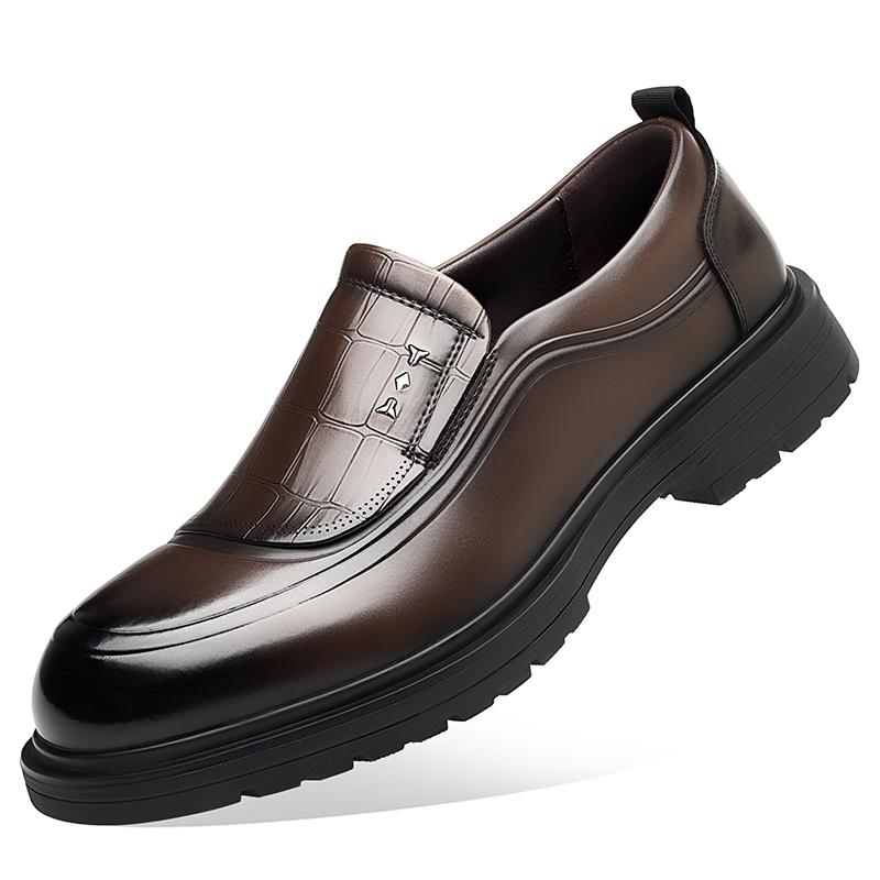 

Мужская обувь на все сезоны Кожаная Повседневная Прочная Удобная Для ежедневного ношения Прочный материал Хорошего качества 41