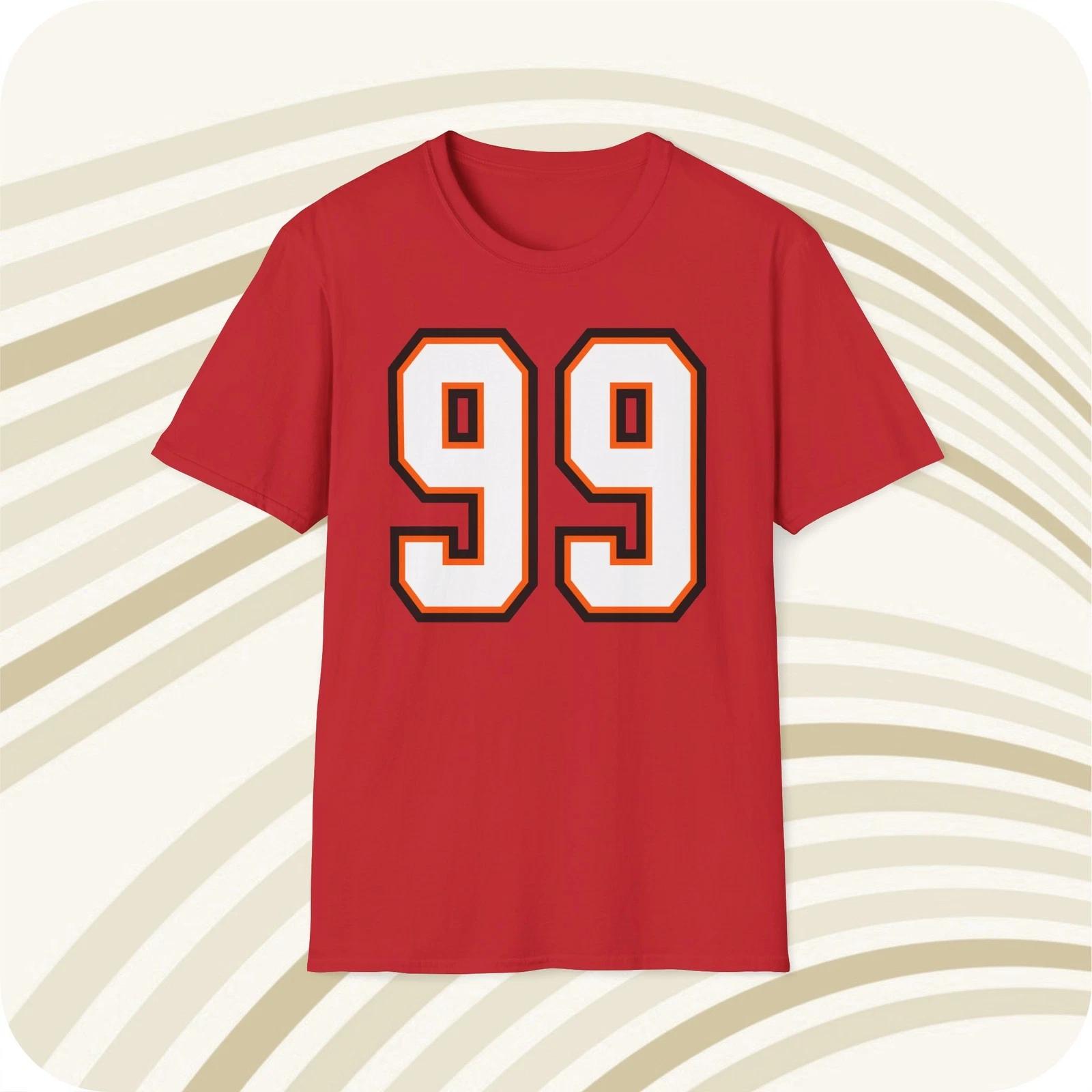 Throwbackmax Warren Sapp #99 Tampa Bay Buccaneers Jersey Shirt - Front & Back M