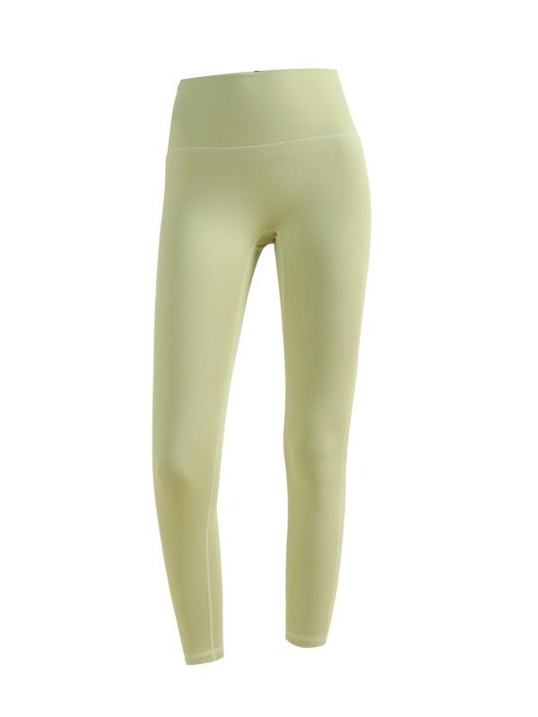 Dams Plus Sammet Borstade Yogabyxor - Varma, Persikofärgade Stuss, Smal Passform för Höst/Vinter Träning