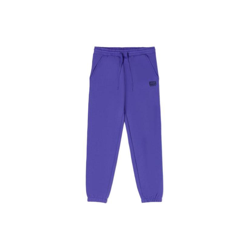 Vans Knitted Sweatpants Unisex Periwinkle Purple Moderate Cuffed Pants VN000912BT2