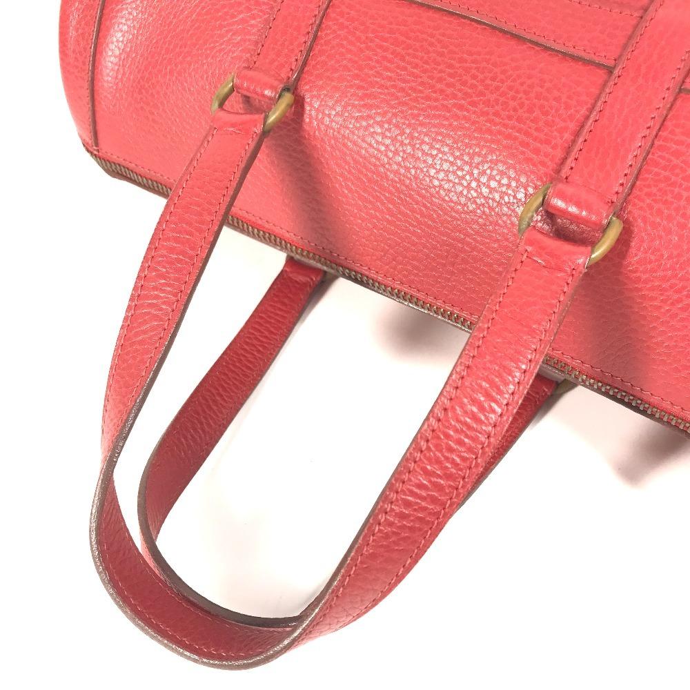 Hermes Vintage Mini RD Cylindrical Hand Bag Ardennes Red