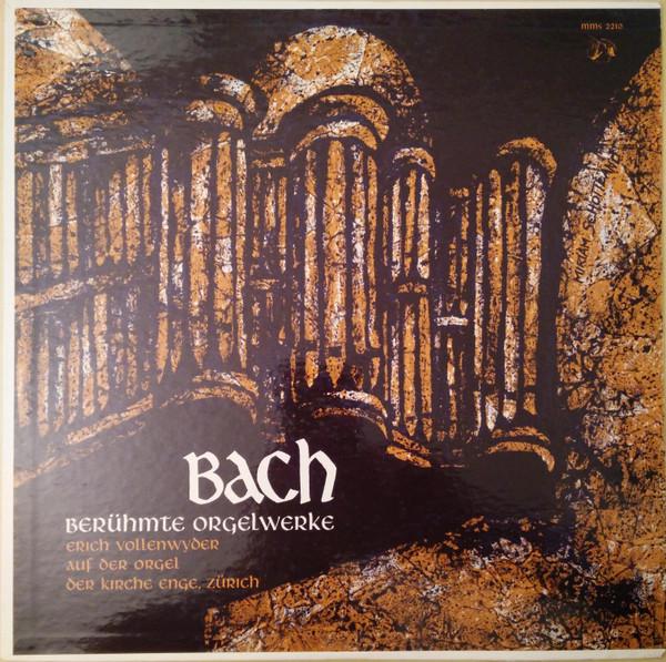 

LP Record ERICH VOLLENWYDER Bach Beruhmte Orgelwerke MMS2210 Musical Masterp Germany Classical Used
