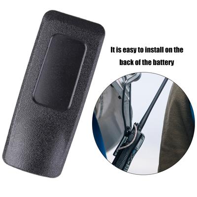 Erstatningsbelteklips for Motorola Radio DP3400 DP3600 DP4400 DP4600 DP4800 DP3661e Toveisradio Walkie Talkie