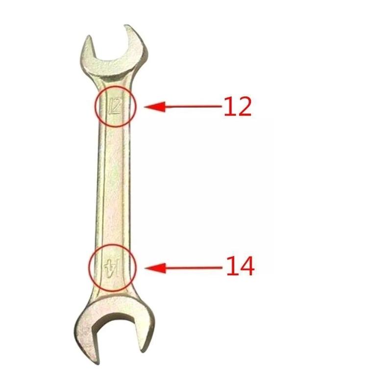 Kit de Ferramentas de Reparo para Motocicleta 5 Peças Alicate Chave de Boca Chave de Vela Chave de Fenda   Kit Acessórios de Vela NOVO