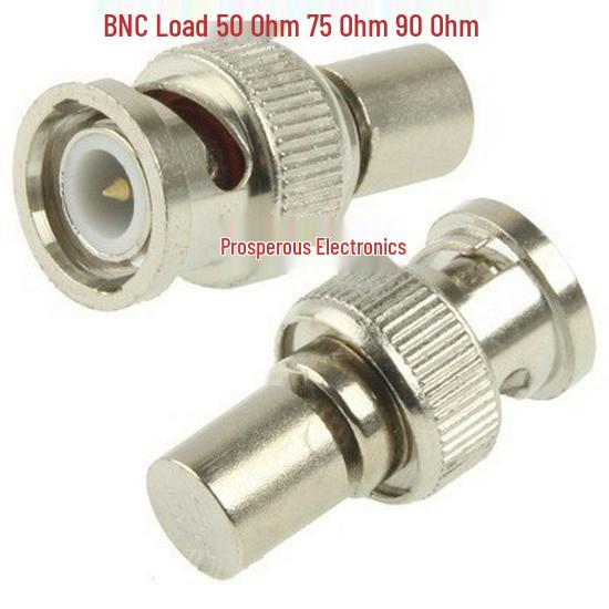

BNC Q9 Terminal Load Plug, 50/75/90 Ohm Video Connector