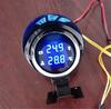 DC12V/24V Car LCD Digital Voltmeter Water Temp Gauge Meter With Bracket