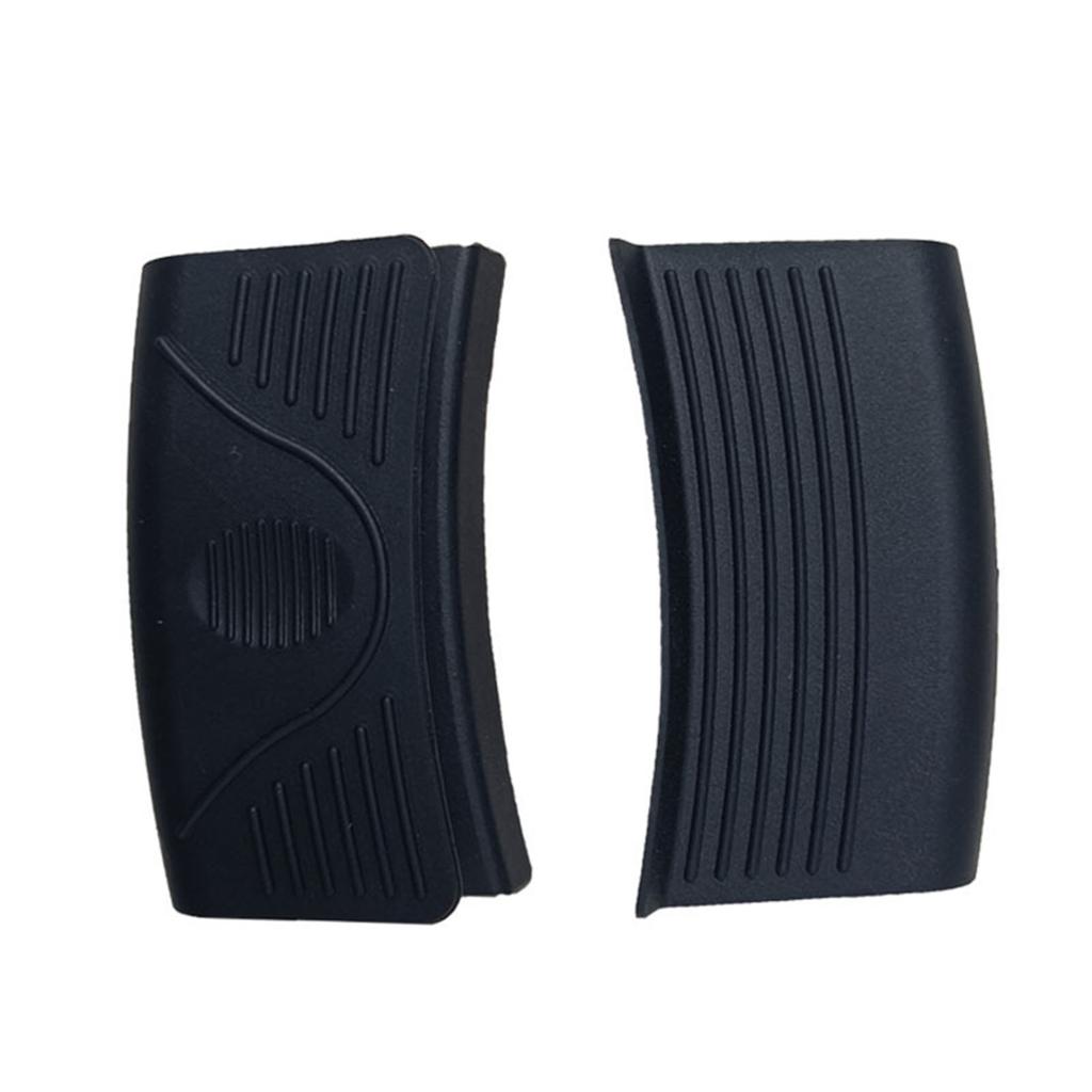 2 Pcs Non-Slip Pot Holder Sleeve Heat Resistant Insulated Grip Silicone Assist Hot Pan Handle Holder Kitchen Tool