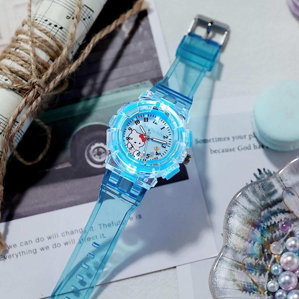 LED Watch Kids Quartz Lightweight Cool Simple Cute Watch Unisex Pink