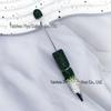 Gradient Rhinestone Beaded Pen - Multicolor, Full Coverage, Pearlescent, Round Beads, Cute Particle Design