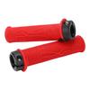 2Pcs Bike Handle Grip Rubber Anti Slip Wear Resistant Ergonomic Hollow Design Bike Handlebar Grips Cover Red