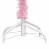 Maison Exclusive - Arbre de Noël artificiel pré-éclairé et boules rose 180 cm PVC