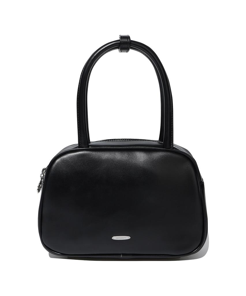 Covernat Woman Clover Heart Top Handle Tote Bag Black
