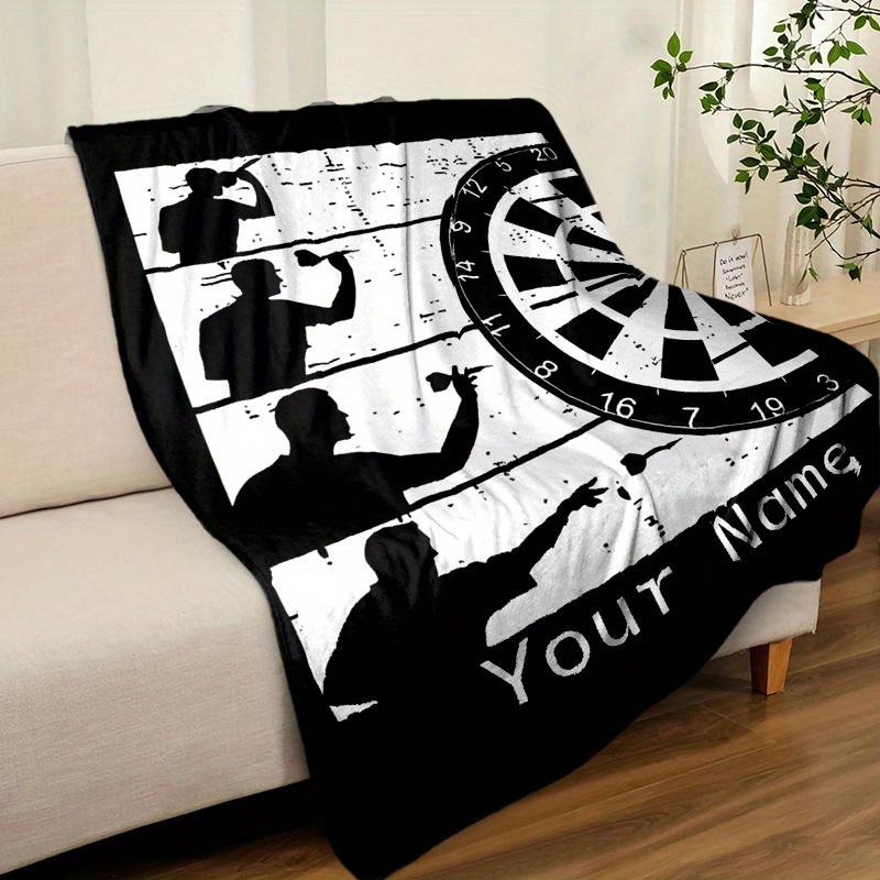 Dart Action Schaldecke Personalisierbare Namensoption Weich Bequem Stilvoll Für Schlafzimmer Bett Sofa Büro Camping Wärmend Perfektes Geschenk Für Alle Jahreszeiten