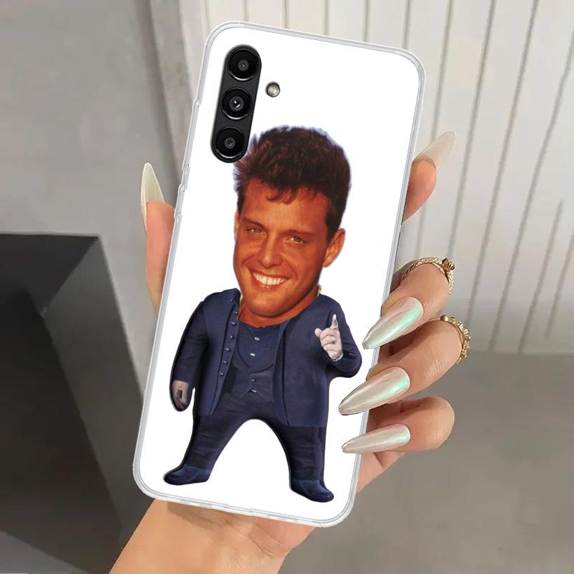L-Luis M-Miguel Singer Phone Case for Samsung Galaxy A17 A16 A37 A26 A36 A57 A56 A15 A25 A35 A55 A14 A24 A34 A54 A13 A23 A33 A53