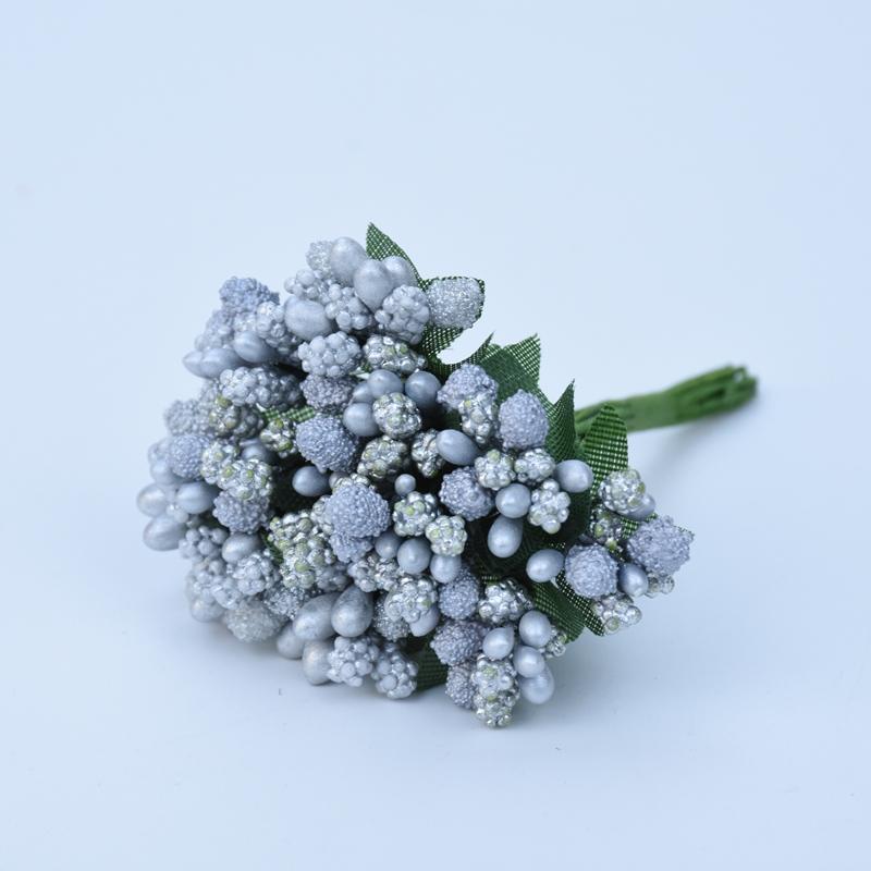 Decorative Flowers Wreaths Fake Plants Stamen Scrapbooking Festival Decoration Home Wedding Bridal Bouquets Artificial Flowers