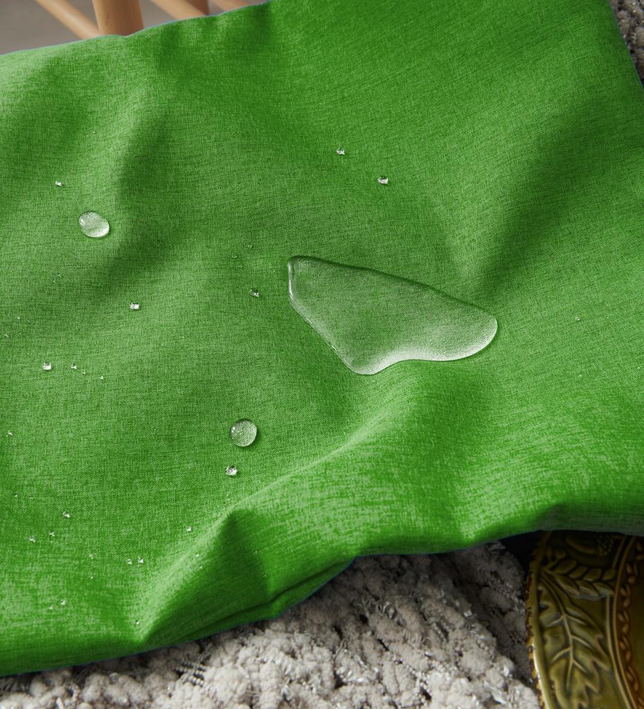 2 Pcs Green Plant Printing Outdoor Waterproof Throw Pillow Covers Decor Garden Cushion for Patio Tent Balcony Pillowcase 45*45cm