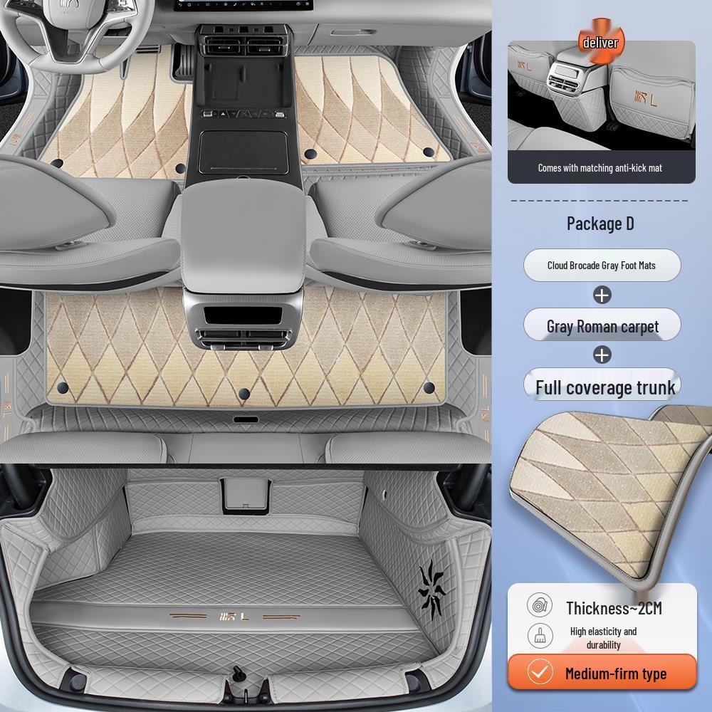 BYD Han L 2025 Model DMI Full Surround EV/DMP Car Floor Mats