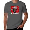 Marco Simoncelli 58 Super Sic Tshirt Ultra Soft Breathable Tee Top