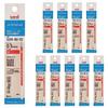 Mitsubishi Pencil Ballpoint Pen Refill Jetstream Multicolor Multifunction 0.5mm Red 10 Pieces SXR8005K.15 10P
