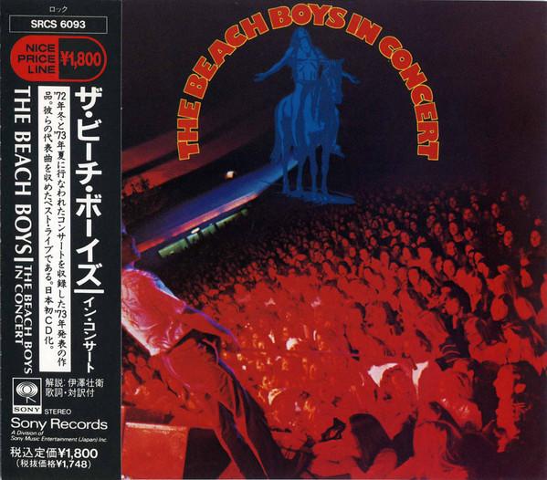 

CD BEACH BOYS - In Concert SRCS6093PROMO Sony 1991 Japan ObiRock Used