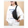 Women's Outdoor Solid Color Lightweight Multi-Pocket Sports Waist Chest Bag