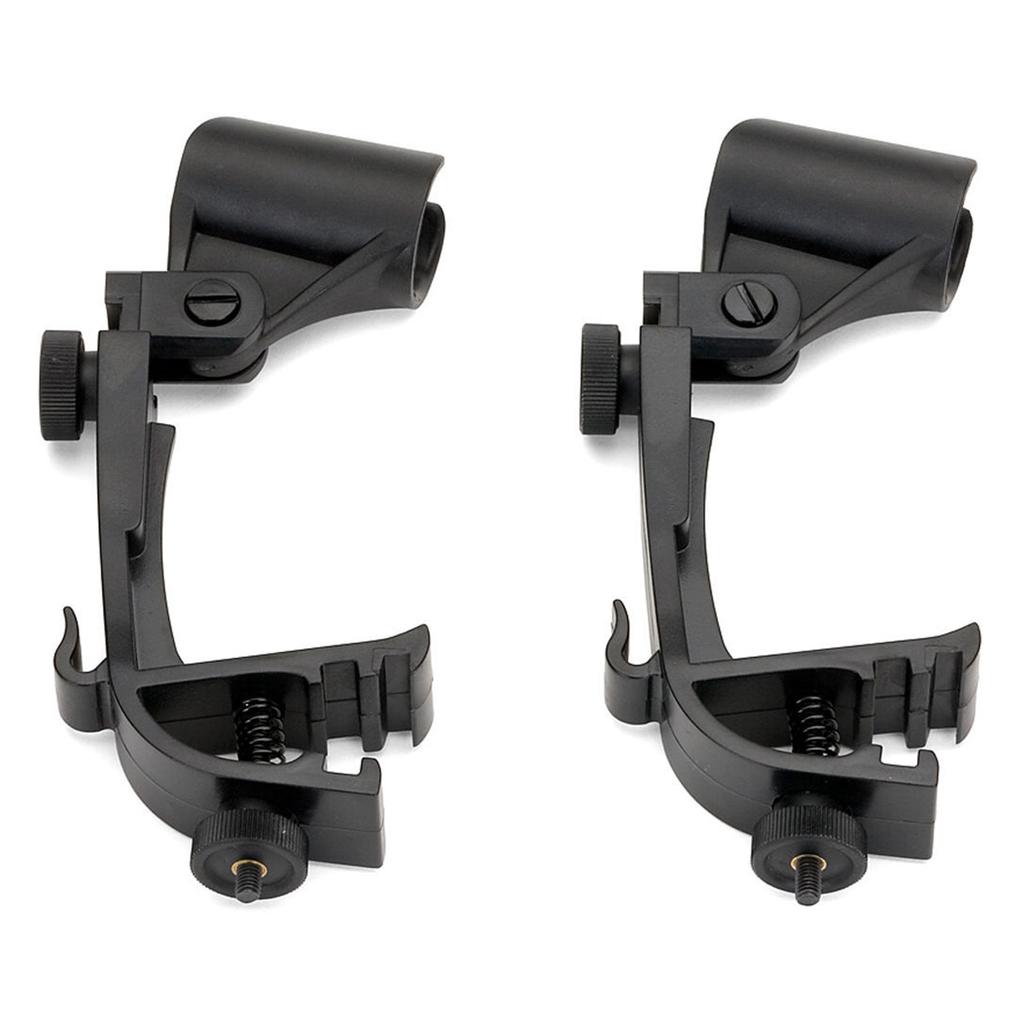 1 pár bicích mikrofonní klipsová sada bicích ráfků držák mikrofonního stojanu pro hraní