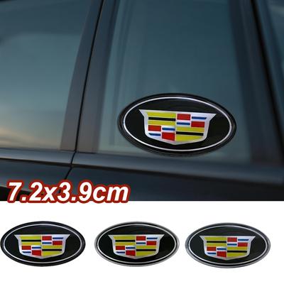 7,2cm Samolepky na okno auta Zadní znak na kufr Emblémy Nálepky pro ATS BLS CT4 CT5 CT6 EXT SLR CTS ESCALADE SRX STS XT6 XTS