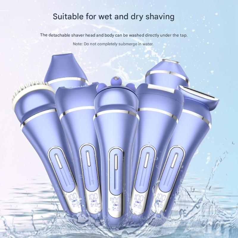 Electric Hair Removal Device Women Hair Removal Machine Rechargeable Portable Trimmer for Comfortable Use Enduring