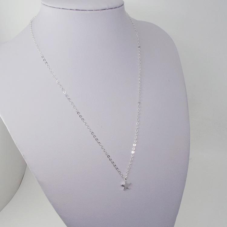 Simple Bohemia Gold Silver color heart Bead Multilayer Necklace 2020 Pendant Necklace Gift for Girl Women