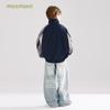 Mucmukn Boys' Retro Color-Block Sport Jacket