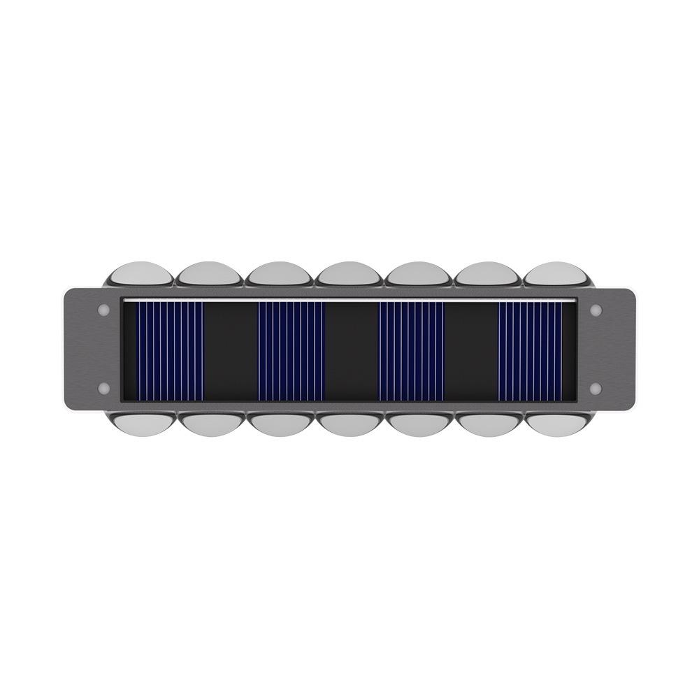 Waterproof Solar Wall Lamp for Outdoor Garden and Balcony Decoration