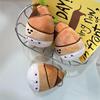 1/2 Pcs Creative Cute Bamboo Shoot Plush Doll Stuffed Toys Keychain Pendant Girly Bag Charms Backpack Ornaments Gift Keyring