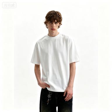 Unisex Retro Cartoon Character Letter Graphic TShirt Casual Loose Crew Neck Short Sleeve Streetwear Tees