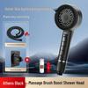 Multi-functional Turbocharged Shower Head Set with Piano Key Design