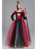 2025 Red Queen of Hearts Cosplay Costume - Alice In Wonderland Halloween Outfit