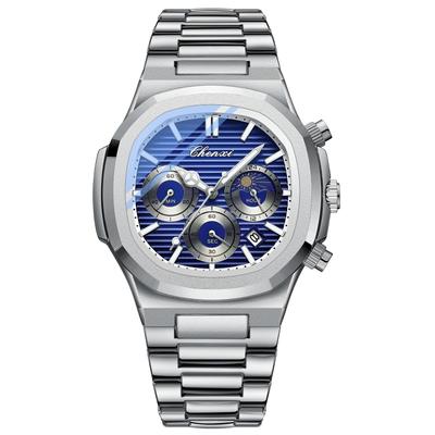 Stylish Waterproof Watch with Small Analog Luminous Stainless Steel Quartz Fashion Accessory Perfect for or As a Boyfriend Gift Men's Seconds