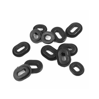 12pcs Motorcycle Side Panel Rubber Grommets Sealing Motorcycle Fuel Tank Edge Cover Grommets for Yamaha Suzuki Honda Kawasaki