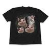 Beluga Cat Mem Funny Graphic Black TShirt
