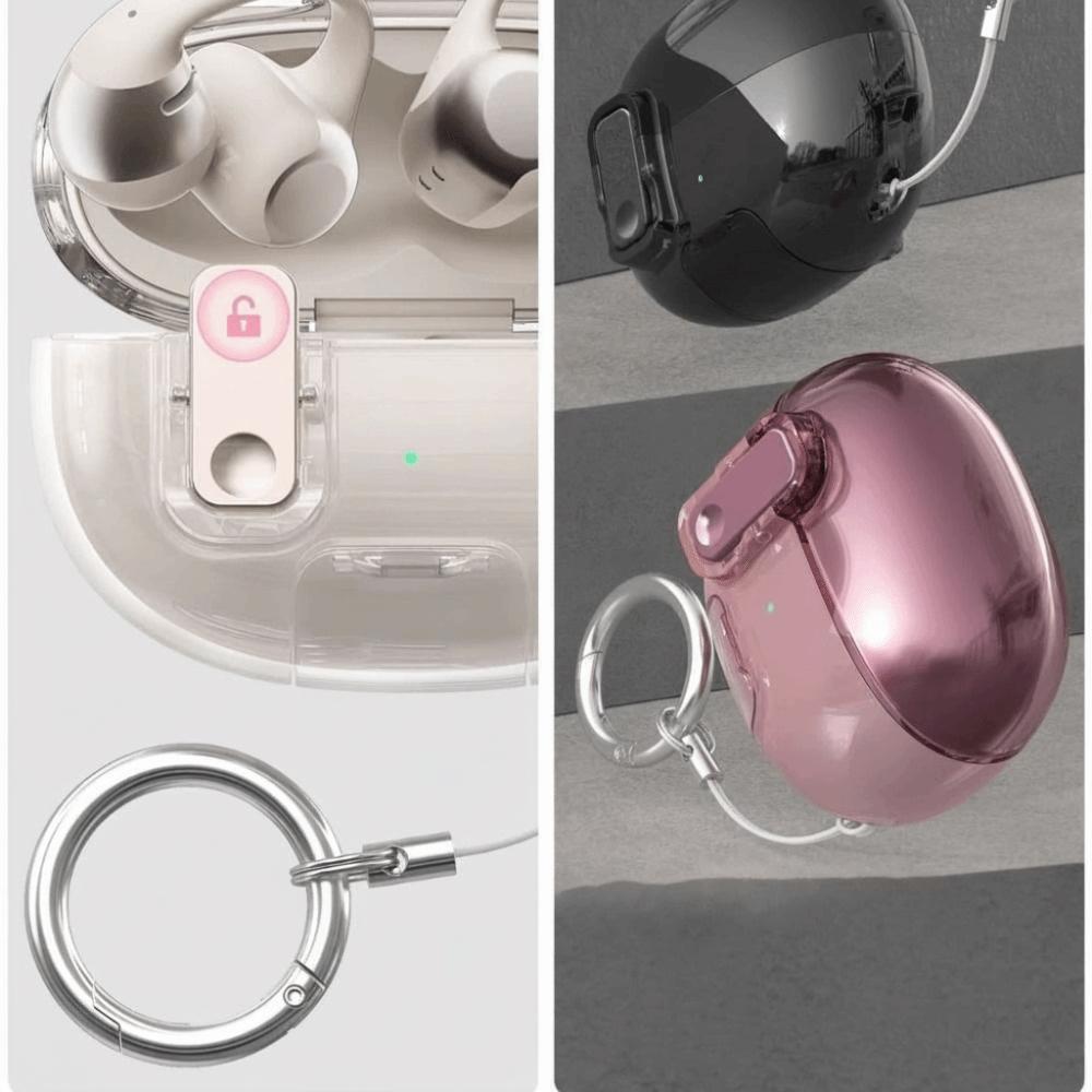 Custodia Supporto per Telefono Resistente all'Usura Anti-caduta Custodia Scatola di Ricarica per SHOKZ OpenDots ONE