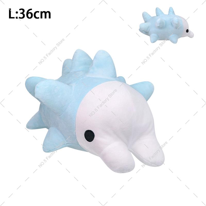10-36Cm Snom Sea Cartoon Pokemon Plush Doll Pyukumuku Sea Urchin Cute Plush Kawaii Keychain Birthday Gift Costume Decoration