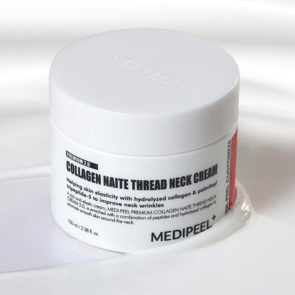 Medipeel Premium 2.0 Collagen Naite Thread Neck Cream 100ml + Peptide Naite 1000 Shot Neck Stick 2.0 20g